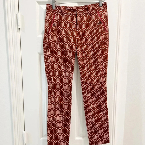 Anthropologie Cartonnier Charlie Geometric Print Trouser - Picture 3 of 11